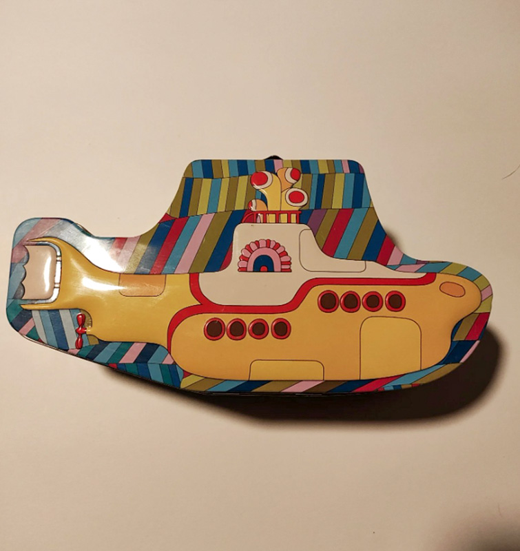 Beatles Yellow Submarine Lunch Box