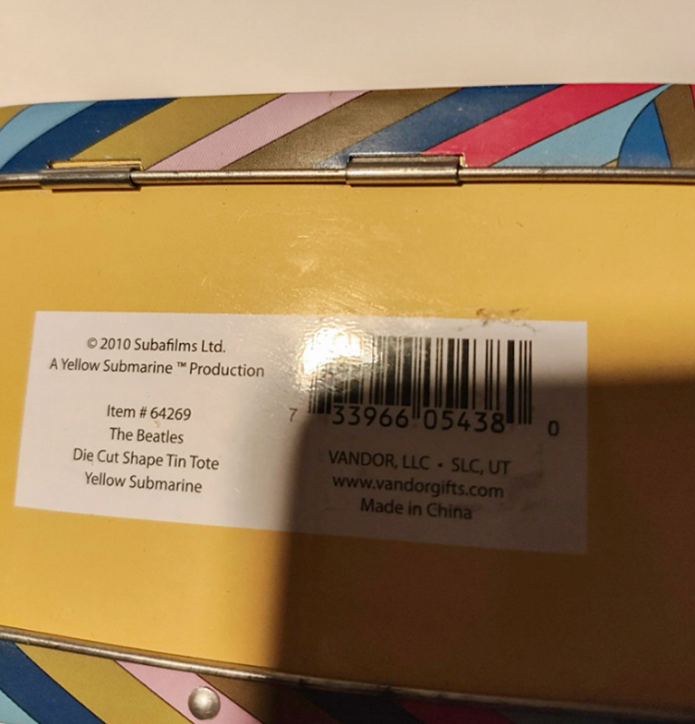 Beatles Yellow Submarine Lunch Box - Image 4